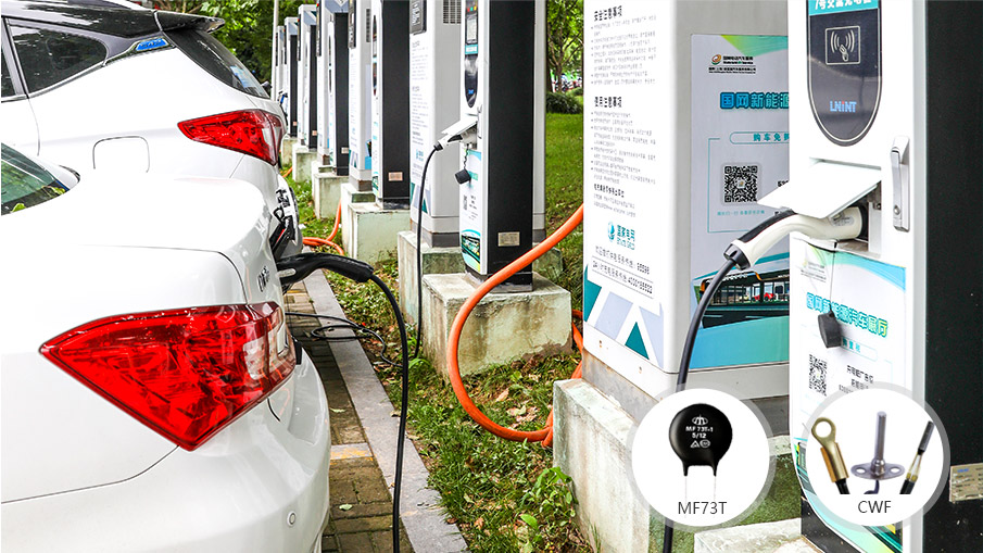 新能源汽車熱敏電阻器應用案例！
